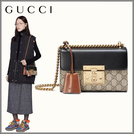 GUCCI Padlock Small Gg Shoulder Bag 409487 KLQJG 9785 