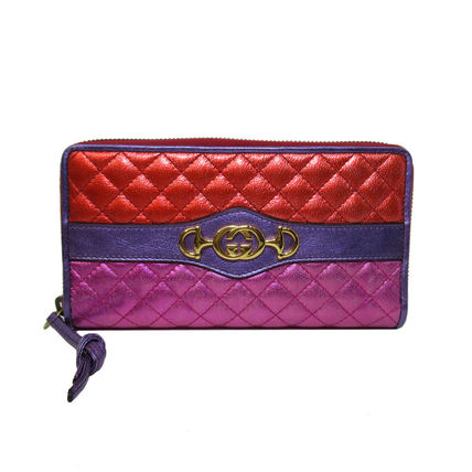 GUCCI Leather Long Wallet Long Wallets 536350 0U10C 6486 