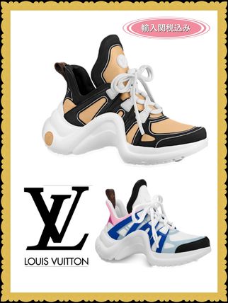 Louis Vuitton 2020 SS Casual Style Logo Low Top Sneakers 1A655Q 1A7TVY 