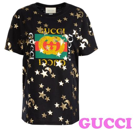 GUCCI Street Style Logo T Shirts 
