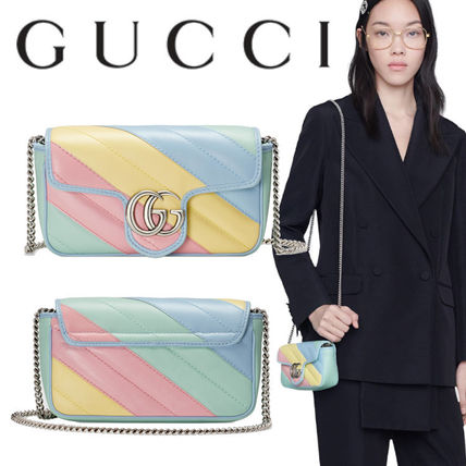 GUCCI GG Marmont Crossbody Logo Shoulder Bags 