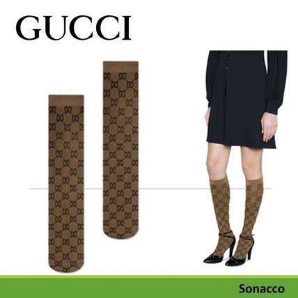 GUCCI Monogram Logo SocksTights 