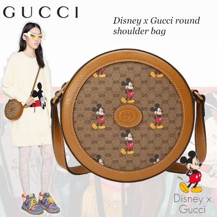 GUCCI 2020 SS Monogram Casual Style Leather Elegant Style Crossbody Logo 