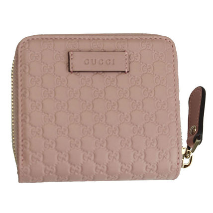 GUCCI Leather Folding Wallet Logo Folding Wallets 449395 BMJ1G 5806 