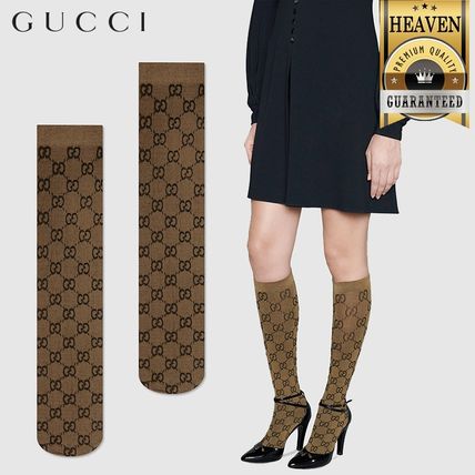 GUCCI 2020 21AW Gg Pattern Socks 601938 3GE75 9764 