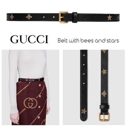 GUCCI 2020 SS Star Casual Style Blended Fabrics Bi color Leather 576178 DJ2TT 8474 