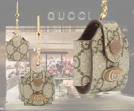 GUCCI Ophidia Unisex Logo KeychainsBag Charms 