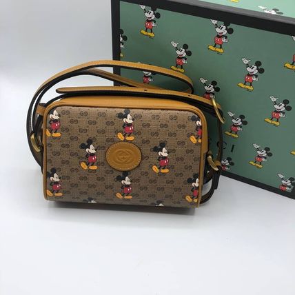 GUCCI GG Supreme 2020 Cruise Casual Style Unisex Street Style Collaboration 2WAY Plain 