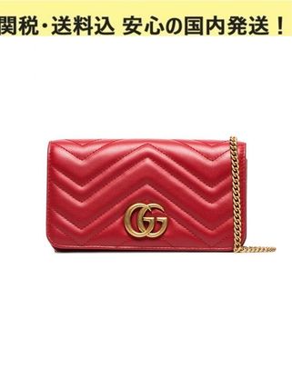 GUCCI Logo Shoulder Bags 