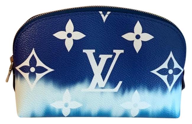 Louis Vuitton Blue Escale Pouch Cosmetic Bag