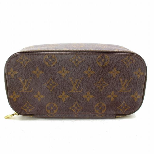 Louis Vuitton Brown Pouch Trousse Monogram Blush Case 868082 Cosmetic Bag
