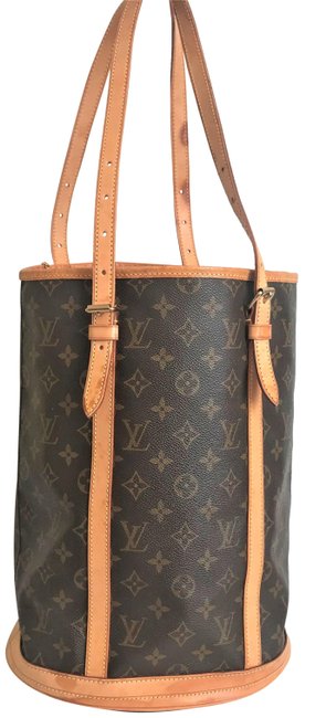 Louis Vuitton Bucket Gm Clean Interior Brown Monogram Canvas Tote