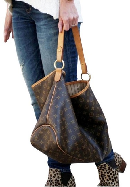 Louis Vuitton Delightful Bag Mm #6258l63b Brown Tote