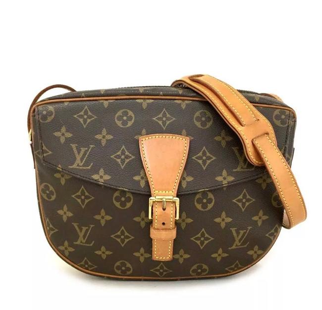 Louis Vuitton Jeune fille 27 Brown Canvas Cross Body Bag