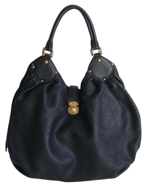 Louis Vuitton Mahina XL Black Hobo Bag