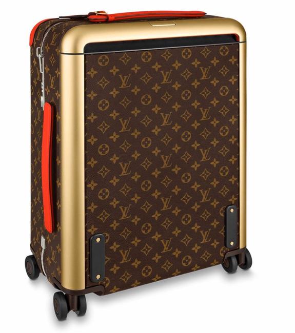 Louis Vuitton Monogram  Coquelicot Red Horizon 55