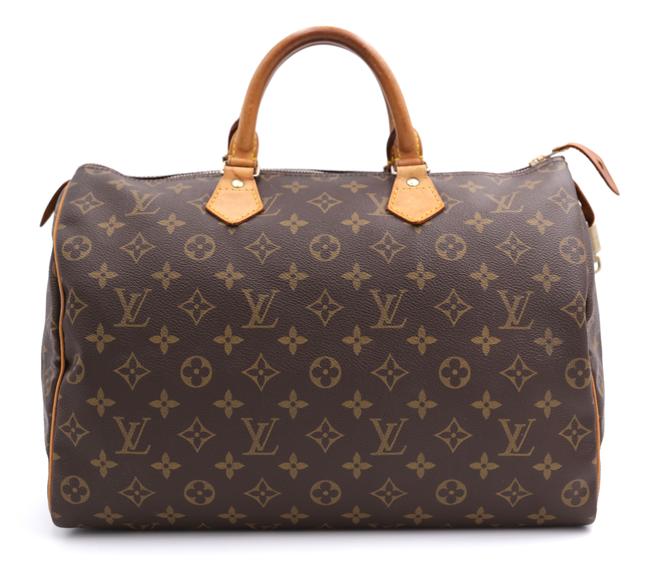 Louis Vuitton Speedy #2270 35 Monogram Canvas Satchel