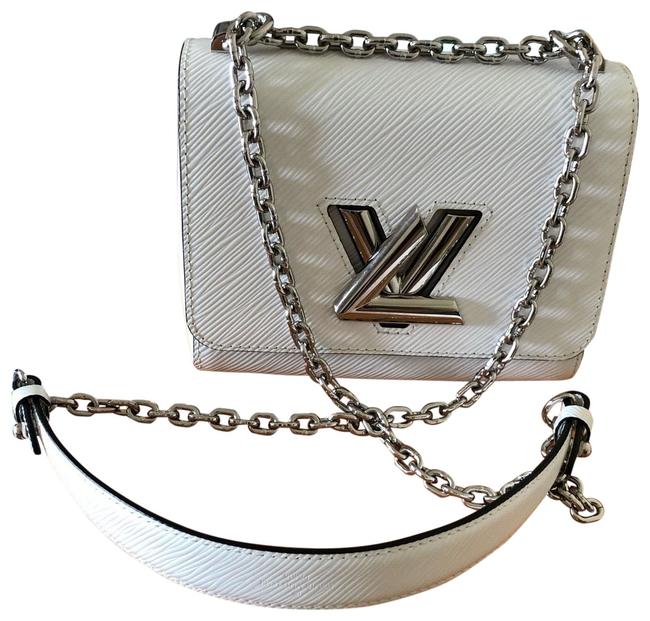 Louis Vuitton Twist Pm White Leather Shoulder Bag