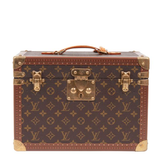 Louis Vuitton Vanity Case Boite Trunk WeekendTravel Bag