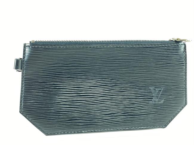 Louis Vuitton 9l623 Black Epi Leather Clutch