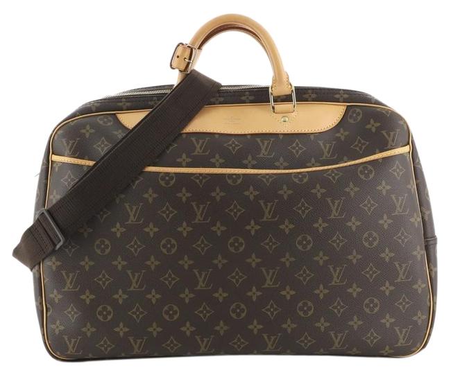 Louis Vuitton Alize Monogram Heures Canvas Tote