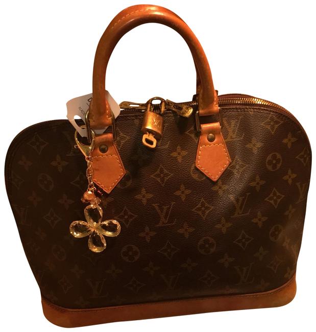 Louis Vuitton Alma Monogram Satchel