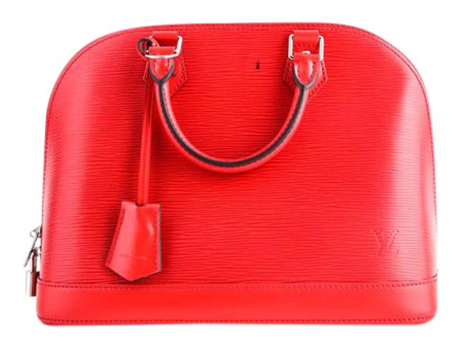 Louis Vuitton Alma Pm Coquelicot Red Hobo Bag