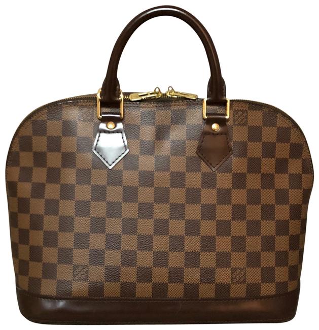 Louis Vuitton Alma Pm Damier Hand Satchel