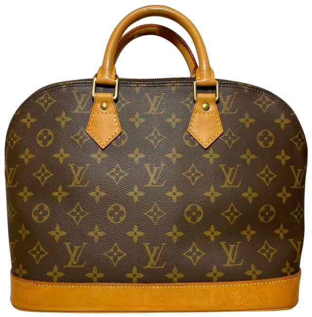 Louis Vuitton Alma Pm Handbag Ba0975 1995 Monogram Canvas Satchel