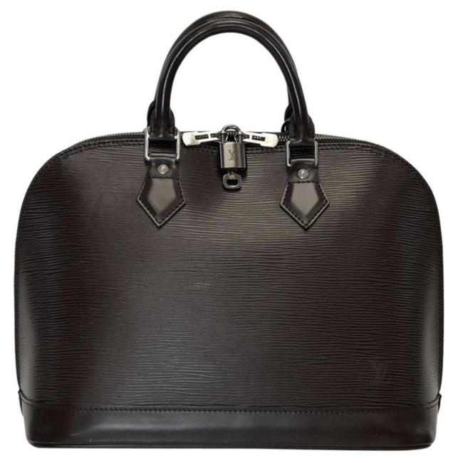 Louis Vuitton Alma Pm In Mocha Brown Epi Leather Satchel