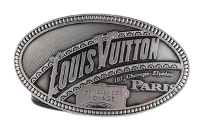 Louis Vuitton Articles De Voyage Black Belt