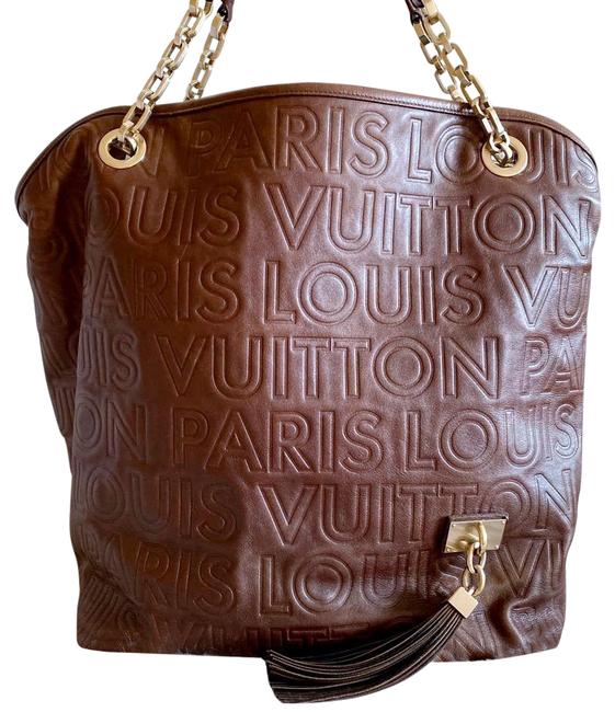 Louis Vuitton Automne hiver 2008 Collection Brown Leather Hobo Bag
