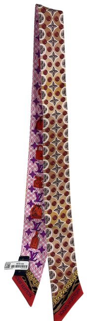 Louis Vuitton Bandeau Bb Bubblegram Beige Scarf Wrap