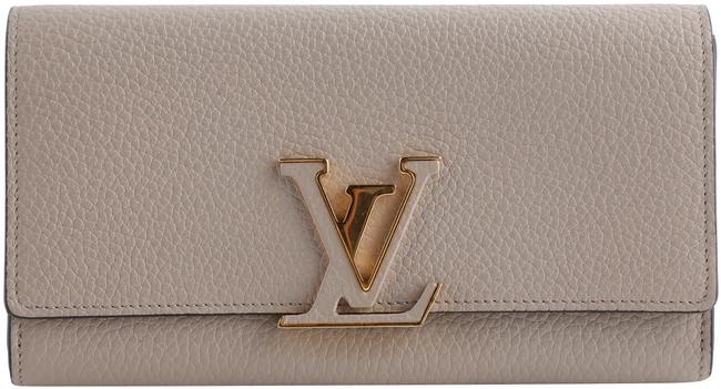 Louis Vuitton Beige Capucines Taurillon Wallet