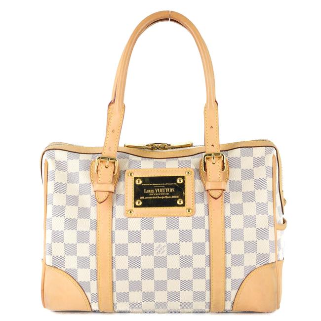 Louis Vuitton Berkeley Damier Azur Satchel