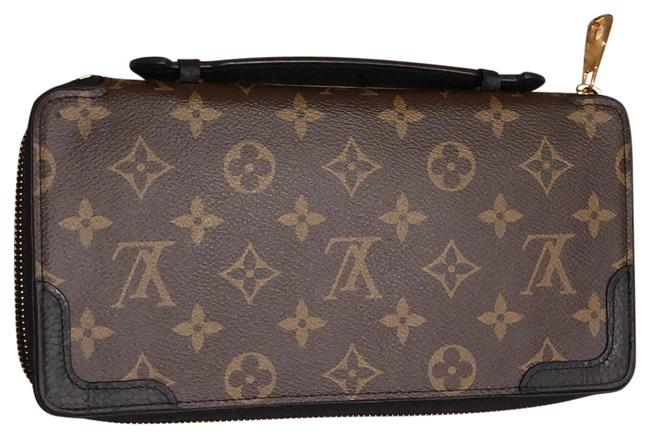 Louis Vuitton Black Monogram Daily Organizer Wallet