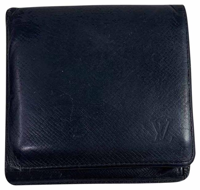 Louis Vuitton Black Bifold Lbf0090 Wallet