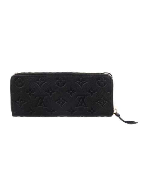 Louis Vuitton Black Empreinte Clemence Wallet