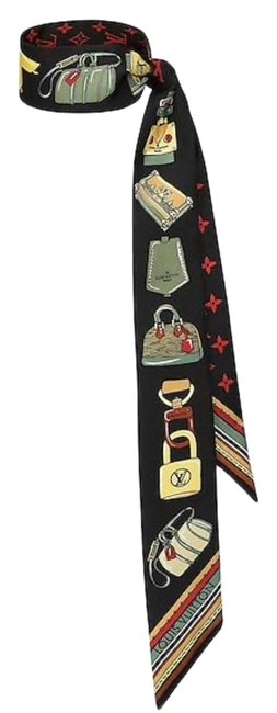 Louis Vuitton Black Essentials Lv Bandeau Scarf Wrap
