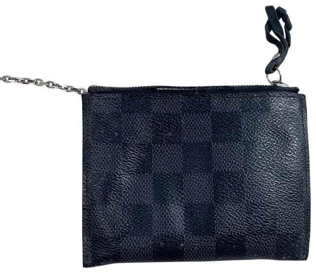 Louis Vuitton Black Key Pouch Damier Tdep0010 Wallet
