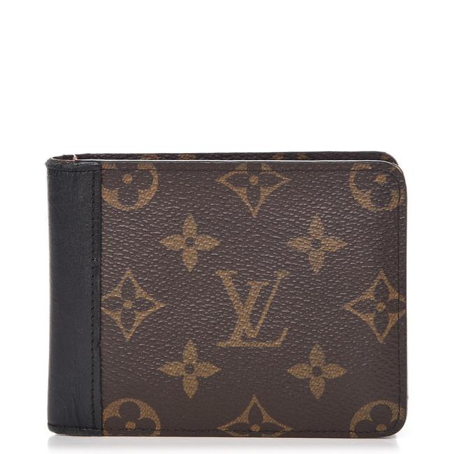 Louis Vuitton Black Macassar Gasper Gaspar Monogram Bifold Men