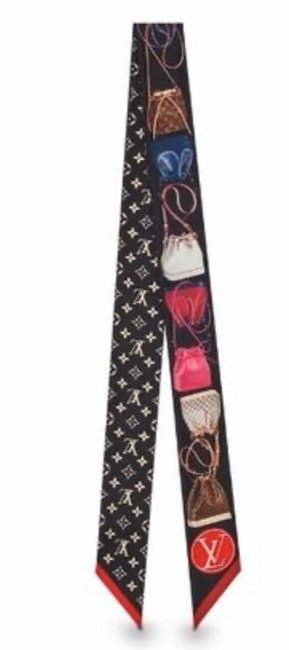 Louis Vuitton Black Noe Bandeau Scarf Wrap