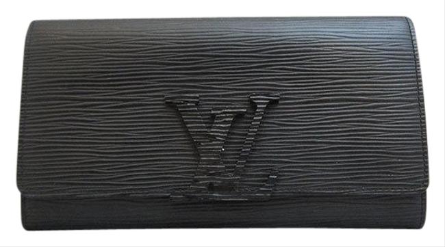 Louis Vuitton Black  Noir Epinoir M60767 Ladies Wallet