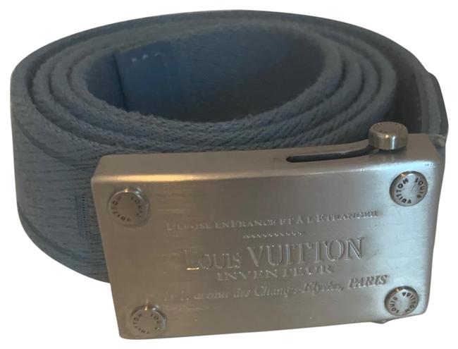 Louis Vuitton Blue Belt