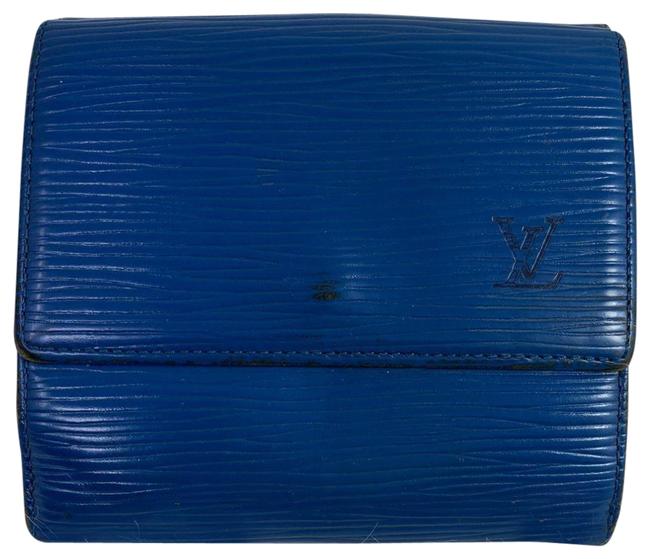 Louis Vuitton Blue Compact Elcw0090 Wallet