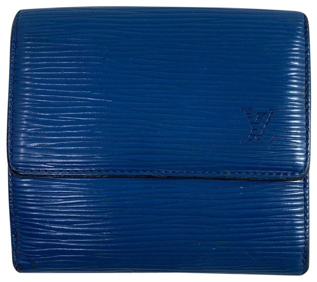 Louis Vuitton Blue Compact Elcw0140 Wallet