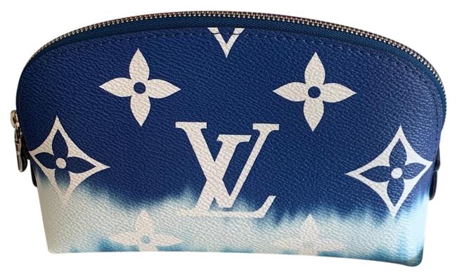 Louis Vuitton Blue Pouch Escale Limited Edition Cosmetic Bag