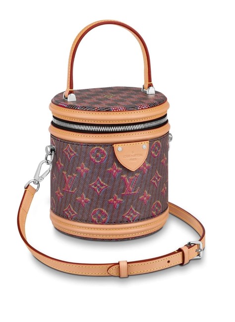 Louis Vuitton Blue Rose Brown Monogram Canvas Cross Body Bag