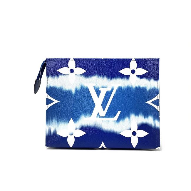 Louis Vuitton Blue Toiletry Pouch Escale 26 In Cosmetic Bag