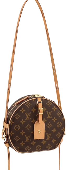 Louis Vuitton Boite Chapeau Souple Brown Canvas Cross Body Bag